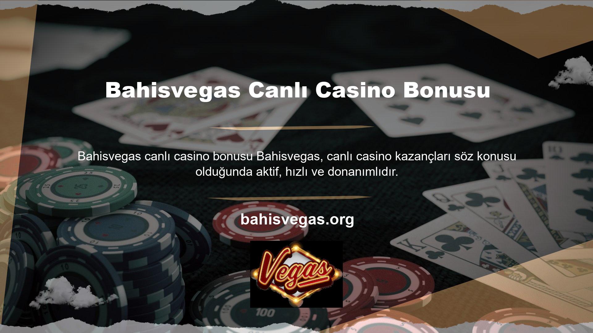 Bu nedenle Bahisvegas artık sektöre göre para yatırma bonusları, casino iadeleri ve bonus promosyonları gibi alternatifler sunuyor